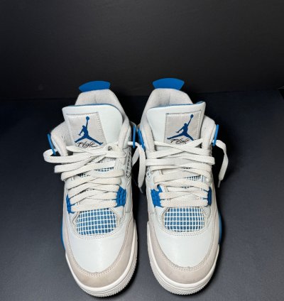 Size 8 5 - Air Jordan 4 Retro Military Blue 2024 Men Shoes