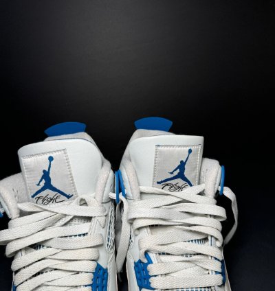 Size 8 5 - Air Jordan 4 Retro Military Blue 2024 Men Shoes