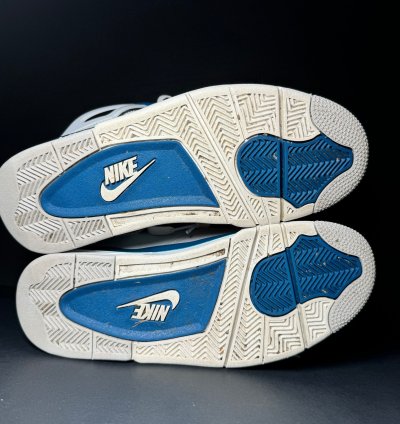 Size 8 5 - Air Jordan 4 Retro Military Blue 2024 Men Shoes
