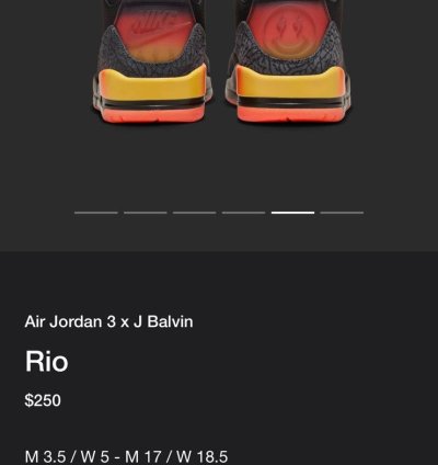 Air Jordan 3 Retro Balvin