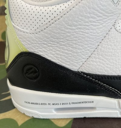 Air Jordan 3 Retro Fragment 10 5 New