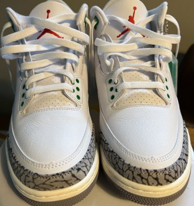 Air Jordan 3 Retro Lucky Green - 10 5 Men