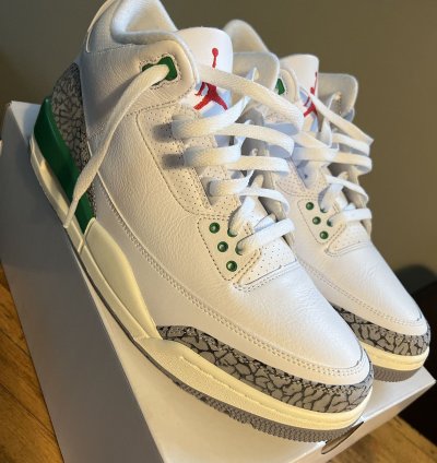 Air Jordan 3 Retro Lucky Green - 10 5 Men