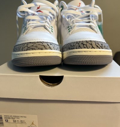 Air Jordan 3 Retro Lucky Green - 10 5 Men