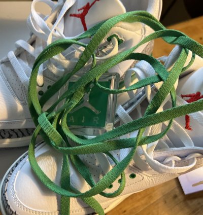 Air Jordan 3 Retro Lucky Green - 10 5 Men