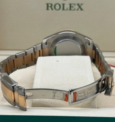 Rolex Yacht-master Ii 18 Kt Rose Gold Steel - Ref 116681 - New Stickers 2016