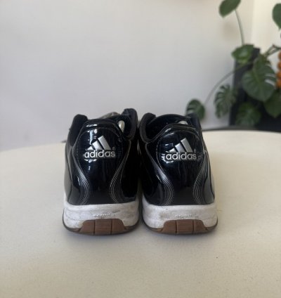 Vintage 00s 2005 Adidas F10 Y2k Soccer Football Shoes Black