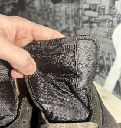 Size 8 Travis Scott Air Jordan 1 Velvet Brown