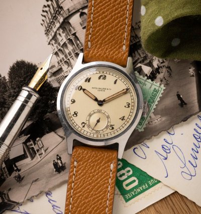 Patek Philippe Calatrava Ref 565 - Luminous Breguet Dial With Extract