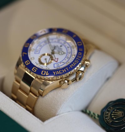 Rolex Yacht-master Ii 2018 Yellow Gold Yacht Master Ii Discontinued 116688