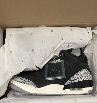 Air Jordan 3 Retro Off Noir