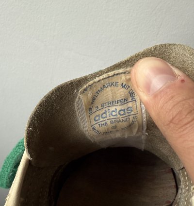 Vintage 1970 Adidas Super Rekord Shoes Made In Yugoslavia