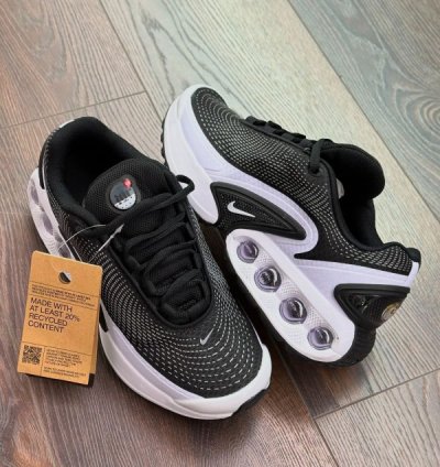 Nike Air Max Dn Black White Running Shoes