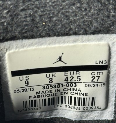 Size 9 - Nike Air Jordan 8 Retro Chrome 2015 Men Shoes