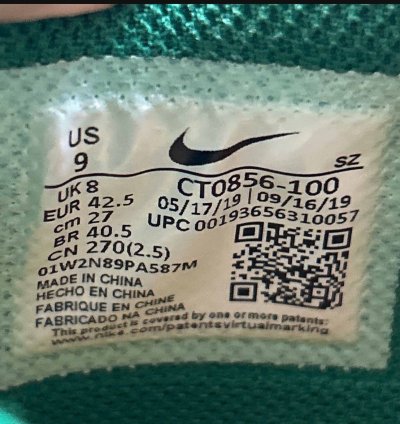 Size 9 - Nike Dunk Low Off-white Pine Green 2019 Virgil