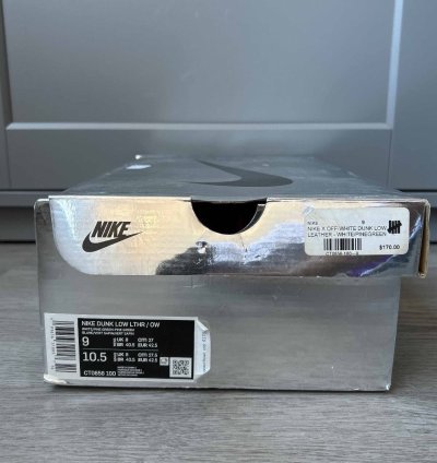 Size 9 - Nike Dunk Low Off-white Pine Green 2019 Virgil