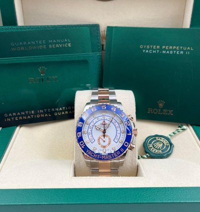 Rolex Yacht-master Ii 44mm Two Tone 116681 Unworn 2023