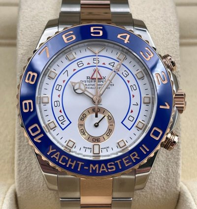 Rolex Yacht-master Ii 44mm Two Tone 116681 Unworn 2023
