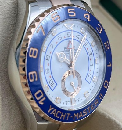 Rolex Yacht-master Ii 44mm Two Tone 116681 Unworn 2023