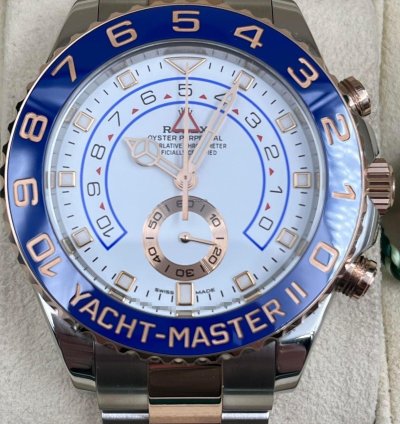 Rolex Yacht-master Ii 44mm Two Tone 116681 Unworn 2023