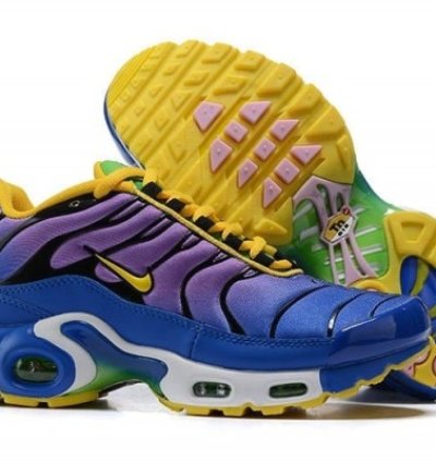 Nike Air Max Plus Soar Magic Flamingo Gold Purple Running Shoes
