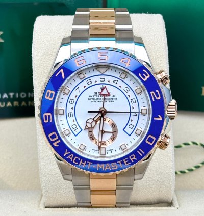 Rolex Yacht-master Ii 44mm White 116681-0002 Unworn 2024