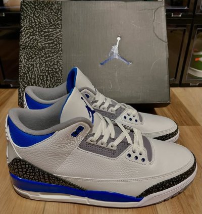 Air Jordan 3 Retro racer Blue