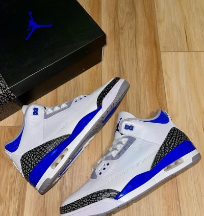 Air Jordan 3 Retro racer Blue