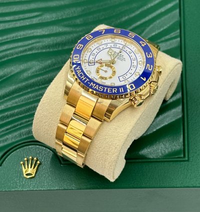 Rolex Yacht-master Ii 44mm Yellow Gold 116688