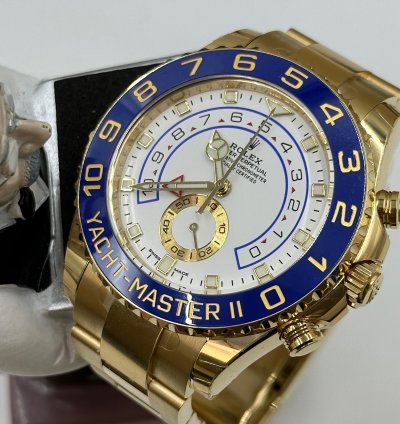Rolex Yacht-master Ii 44mm Yellow Gold 116688