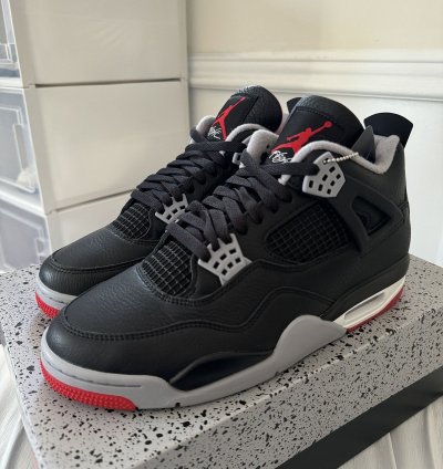 Air Jordan 4 Bred Reimagined Size 9 5