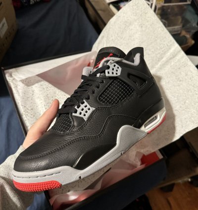 Air Jordan 4 Bred Reimagined Size 9 5
