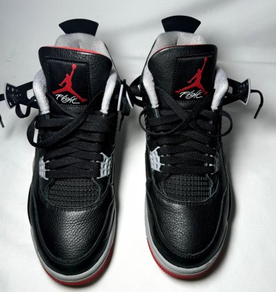 Size 9 5 - Nike Air Jordan 4 Retro Bred Reimagined Shoes