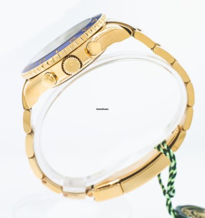 Rolex Yacht-master Ii 44mm Yellow Gold White Dial Blue Bezel 116688