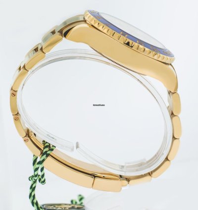 Rolex Yacht-master Ii 44mm Yellow Gold White Dial Blue Bezel 116688