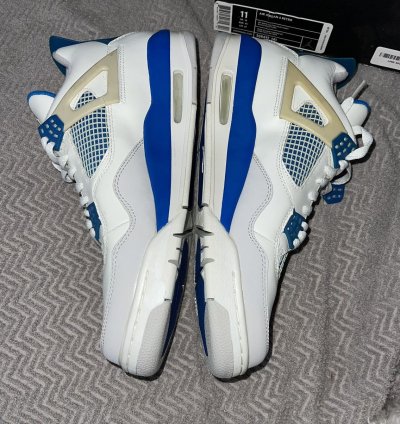Air Jordan 4 Iv Military Blue Ds 2006 Rare See Description