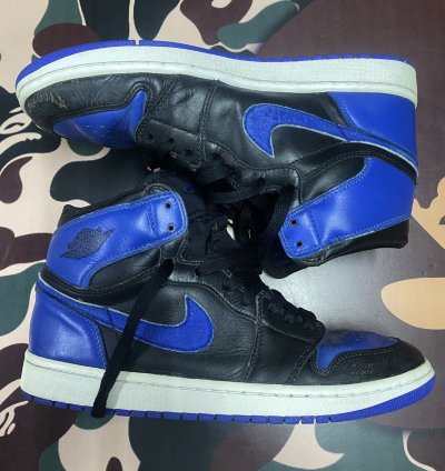 Vintage 2001 Air Jordan 1 Retro Royal Blue