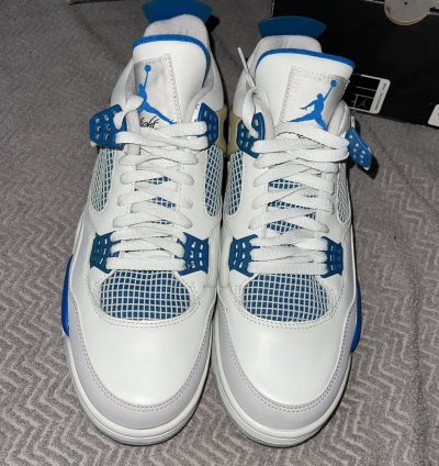 Air Jordan 4 Iv Military Blue Ds 2006 Rare See Description