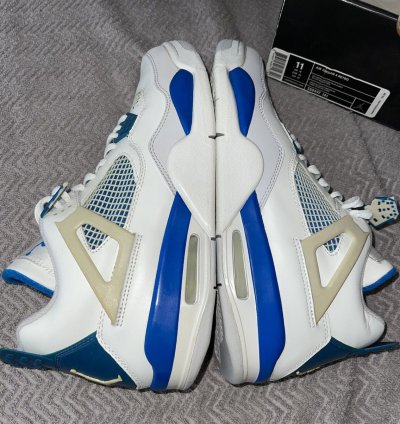 Air Jordan 4 Iv Military Blue Ds 2006 Rare See Description
