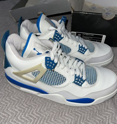 Air Jordan 4 Iv Military Blue Ds 2006 Rare See Description