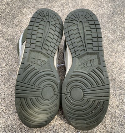 Vintage 2002 Nike Dunk Low Pro Olive Stone Sb Shoes