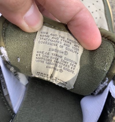 Vintage 2002 Nike Dunk Low Pro Olive Stone Sb Shoes