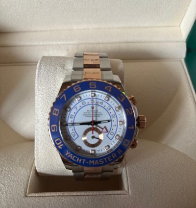 Rolex Yacht-master Ii Discontinued Unworn Incl Box Papers