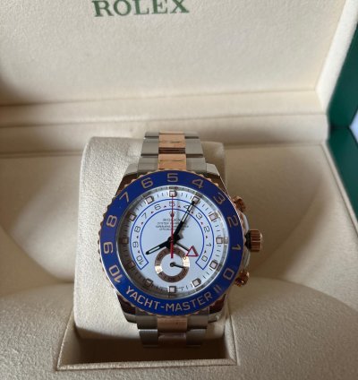Rolex Yacht-master Ii Discontinued Unworn Incl Box Papers