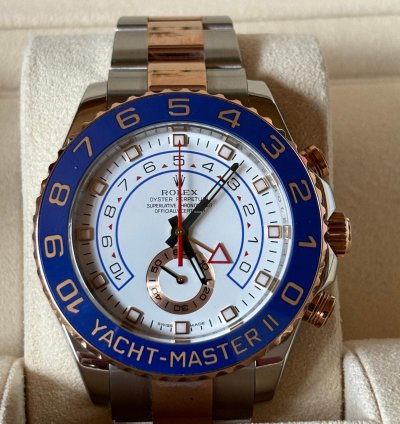 Rolex Yacht-master Ii Discontinued Unworn Incl Box Papers
