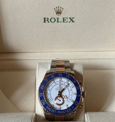 Rolex Yacht-master Ii Discontinued Unworn Incl Box Papers