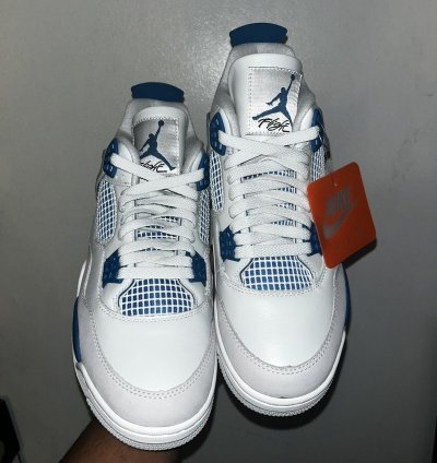 Air Jordan 4 Military Blue 10