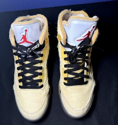 Size 9 5 - Off-white Nike Air Jordan 5 Sp Sail Men Shoes