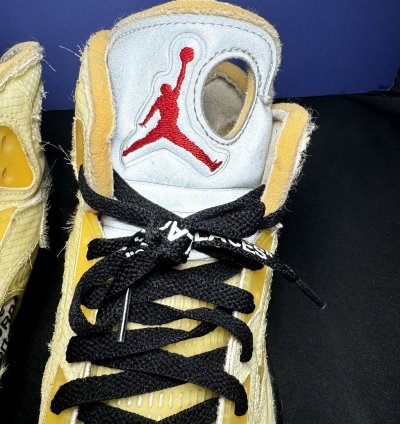 Size 9 5 - Off-white Nike Air Jordan 5 Sp Sail Men Shoes
