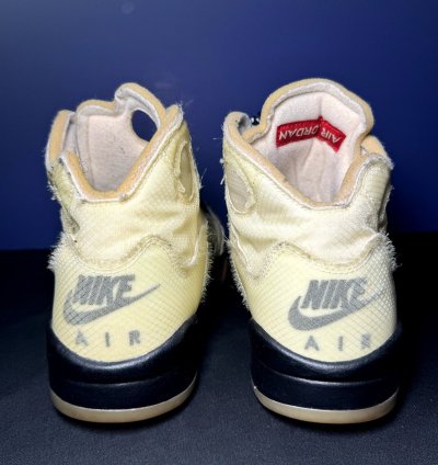 Size 9 5 - Off-white Nike Air Jordan 5 Sp Sail Men Shoes